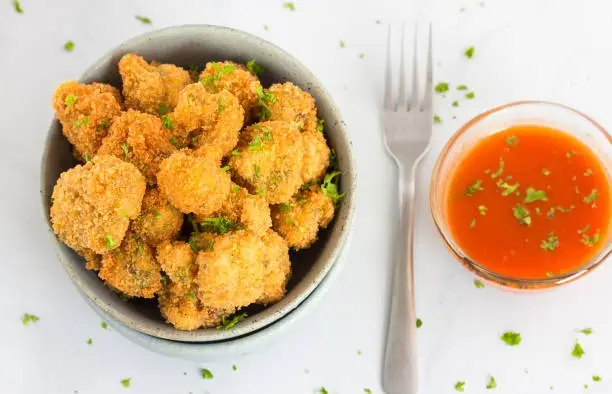 Best Air Fryer Buffalo Tofu Bites