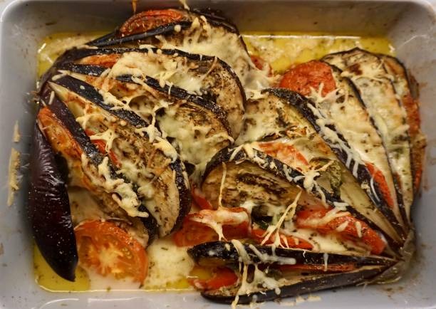 Healthy Air Fryer Eggplant Parmesan